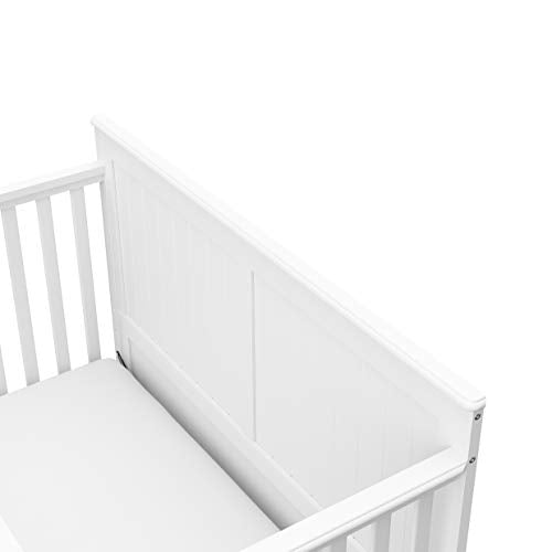 Graco Hadley 5-in-1 Convertible Crib with Drawer (White)