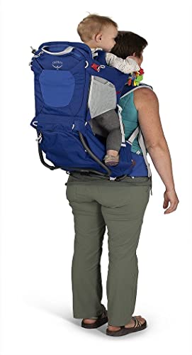 Osprey Poco Child Carrier Backpack,Starry Black & Poco Child Carrier Carrying Case, Black
