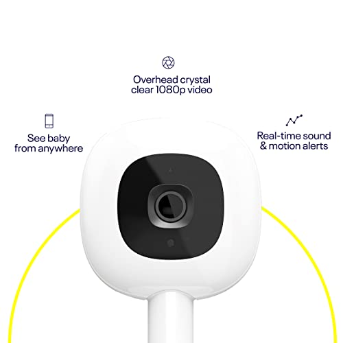 Nanit Pro Complete Monitoring System – Includes Wi-Fi HD Video Camera w/Nightlight and Night Vision, Multi-Stand