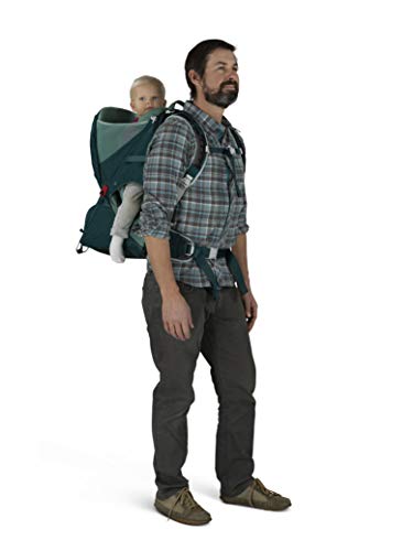 Osprey Poco LT Lightweight Child Carrier Backpack,Deep Teal