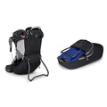 Osprey Poco Child Carrier Backpack,Starry Black & Poco Child Carrier Carrying Case, Black