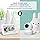 Babysense 5" HD Split-Screen Baby Monitor: Dual Camera Video Monitor with Night Light & 1000ft Range