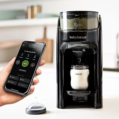 Baby Brezza Formula Pro Advanced WiFi Formula Dispenser Machine - Automatically Mix a Warm Formula Bottle Instantly