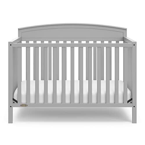 Graco Benton 5-in-1 Convertible Crib (Pebble Gray) – GREENGUARD Gold Certified