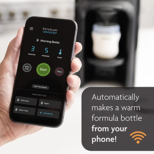 Baby Brezza Formula Pro Advanced WiFi Formula Dispenser Machine - Automatically Mix a Warm Formula Bottle Instantly