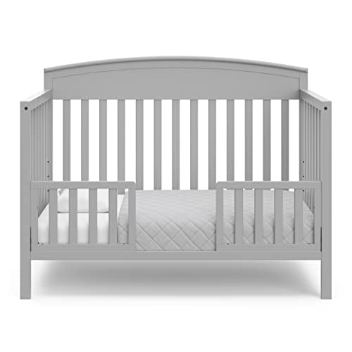 Graco Benton 5-in-1 Convertible Crib (Pebble Gray) – GREENGUARD Gold Certified