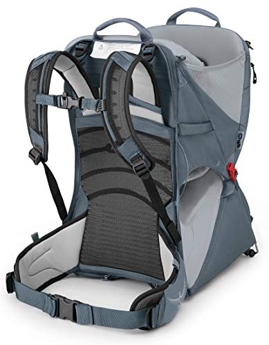 Osprey Poco LT Lightweight Child Carrier Backpack, Tungsten Grey