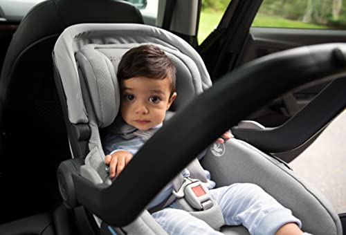 Mesa V2 Infant Car Seat - Gregory - Blue Melange | Merino Wool + Base for Mesa/Mesa V2