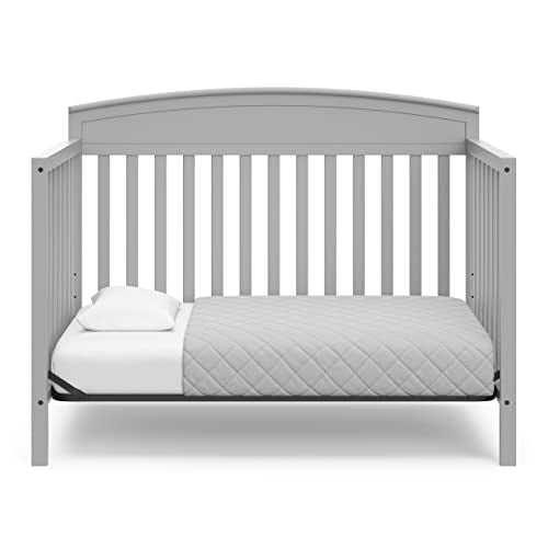 Graco Benton 5-in-1 Convertible Crib (Pebble Gray) – GREENGUARD Gold Certified