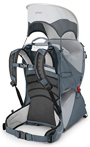 Osprey Poco LT Lightweight Child Carrier Backpack, Tungsten Grey