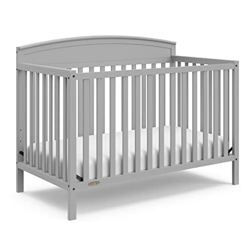 Graco Benton 5-in-1 Convertible Crib (Pebble Gray) – GREENGUARD Gold Certified