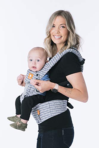 Baby Tula Coast Explore Mesh Baby Carrier 7 – 45 lb, Adjustable Newborn to Toddler Carrier, Multiple Ergonomic Positions Front and Back