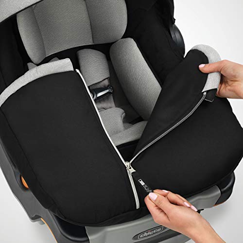 Chicco KeyFit 30 Zip Infant Car Seat and Base | Rear-Facing Seat for Infants 4- 30 lbs.