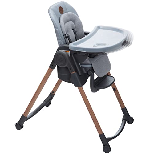Maxi-Cosi 6-in-1 Minla High Chair, 6 Modes for Years of Growth, Essential Grey