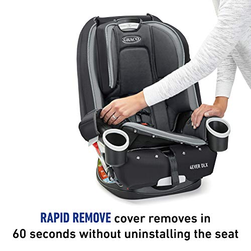 Graco 4Ever DLX 4 in 1 Car Seat, Infant to Toddler Car Seat, with 10 Years of Use, Fairmont , 20x21.5x24 Inch