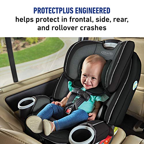 Graco 4Ever DLX 4 in 1 Car Seat, Infant to Toddler Car Seat, with 10 Years of Use, Fairmont , 20x21.5x24 Inch