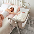 Cloud Baby Bedside Baby Bassinet, Best Bed Cribs for Infant Newborn, Portable Sleeper for Safer Co-Sleeping