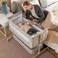 Baby Bassinet Bedside Sleeper, besrey Bedside Bassinet for Newborn Infant with Comfy Mattress